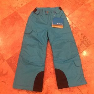 NWT girls Columbia snow pants
